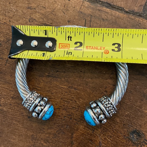 Silver turquoise bracelet - Picture 6 of 6